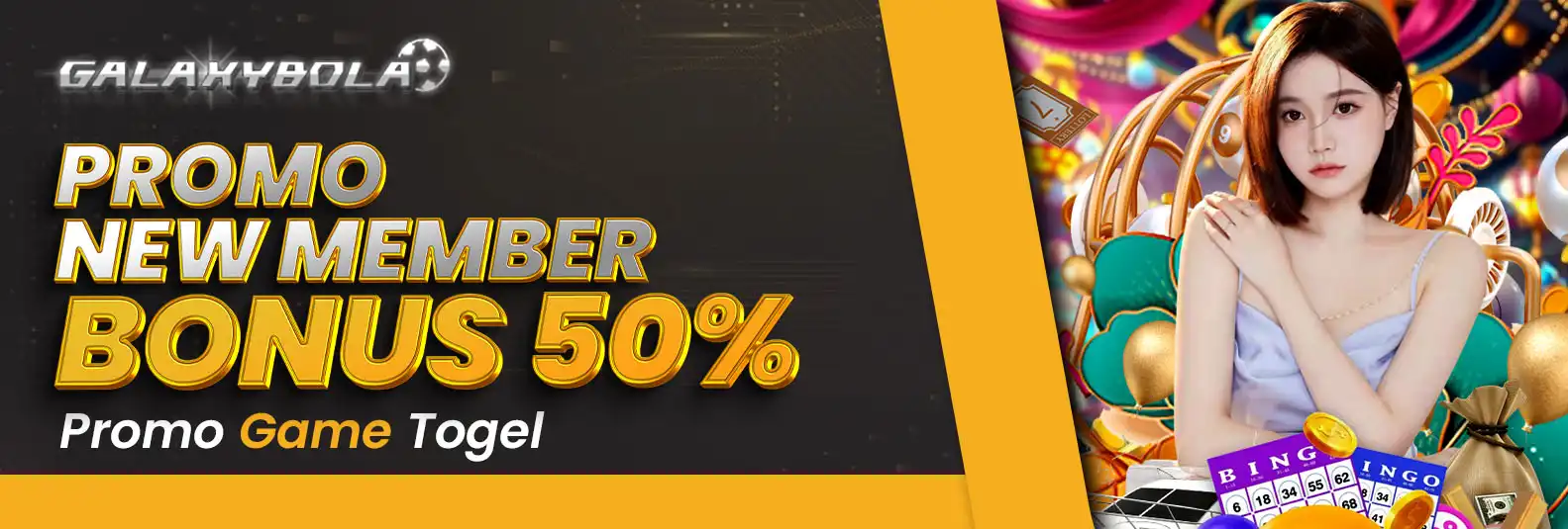 BONUS NEW MEMBER 50% TOGEL