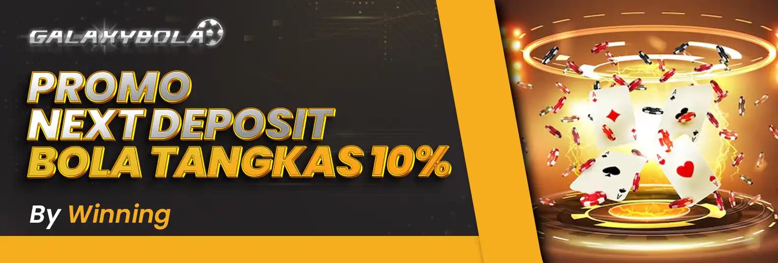 BONUS DEPOSIT 10% BOLATANGKAS BY WINNING